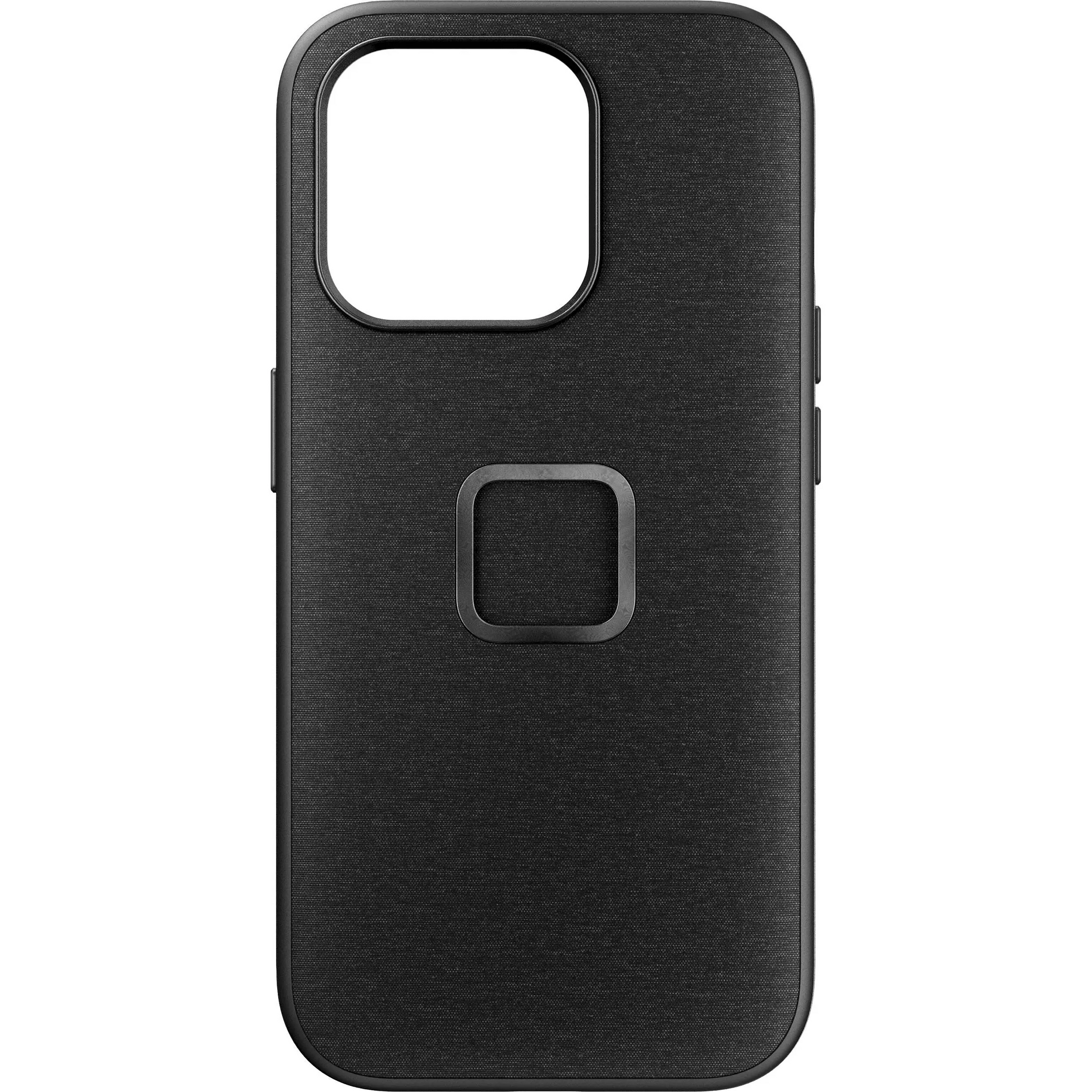 Peak Design Charcoal Mobile Everyday Fabric Case iPhone 15 Pro Max V2 (Charcoal) - PD-M-MC-BL-CH-2