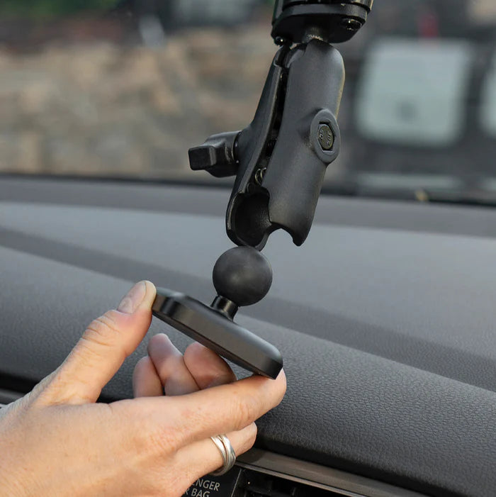 Peak Design Mobile Car Mount Ball Qi2 Charging Adapter (Black) - PD-M-CM-AE-BK-2
