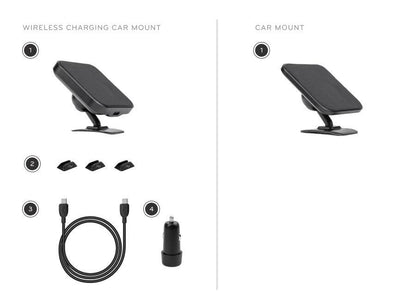 Peak Design Mobile Car Mount VHB Charging (Black) - PD-M-CM-AA-BK-1