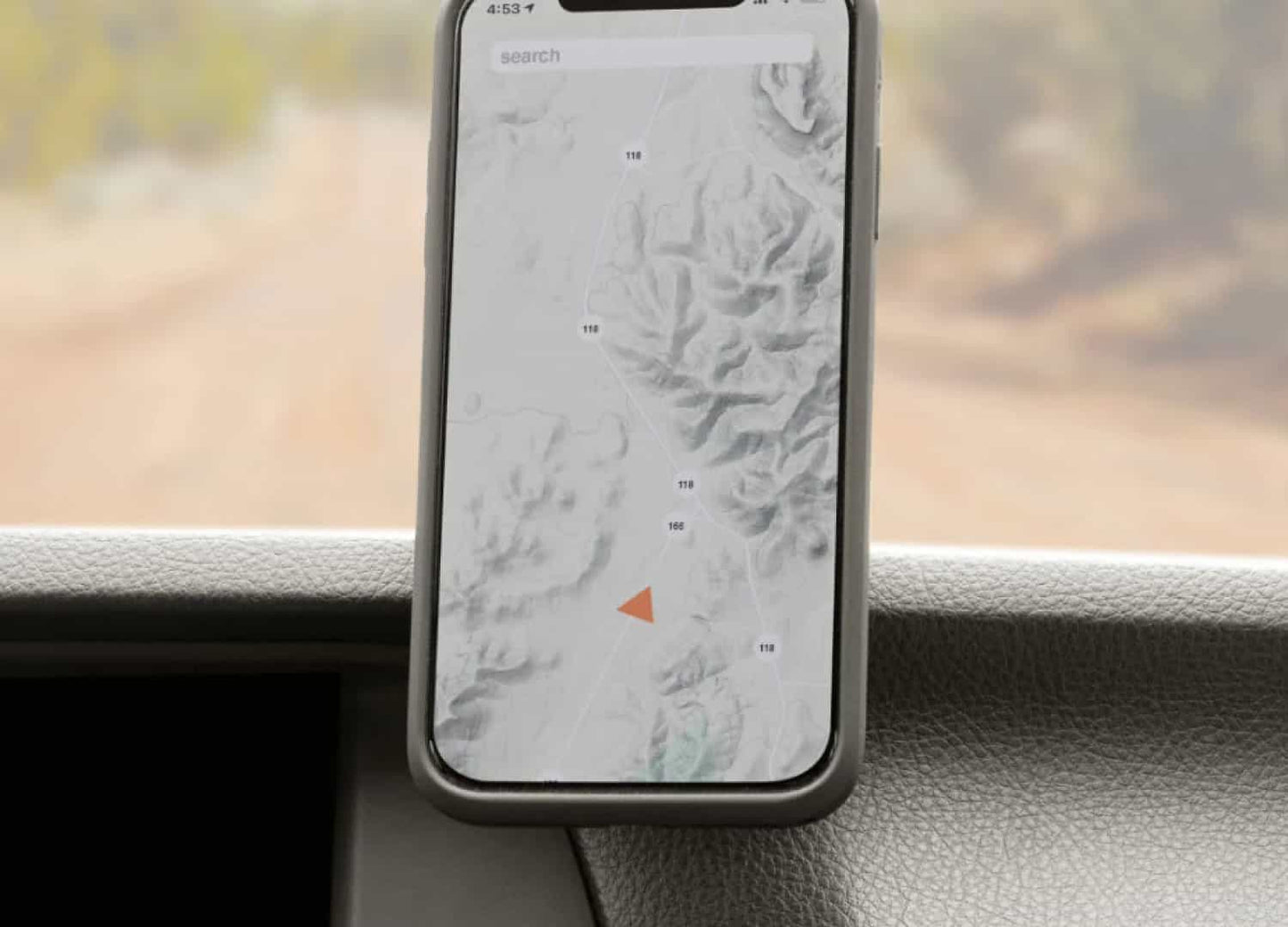 Peak Design Mobile Car Mount VHB, Black – Non Charging (PD-M-CM-AB-BK-1)