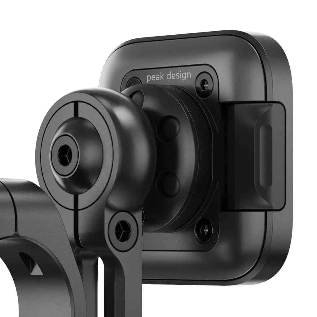 Peak Design Mobile Motorcycle Bar Mount V2 (Black) - PD-M-MM-AB-BK-2