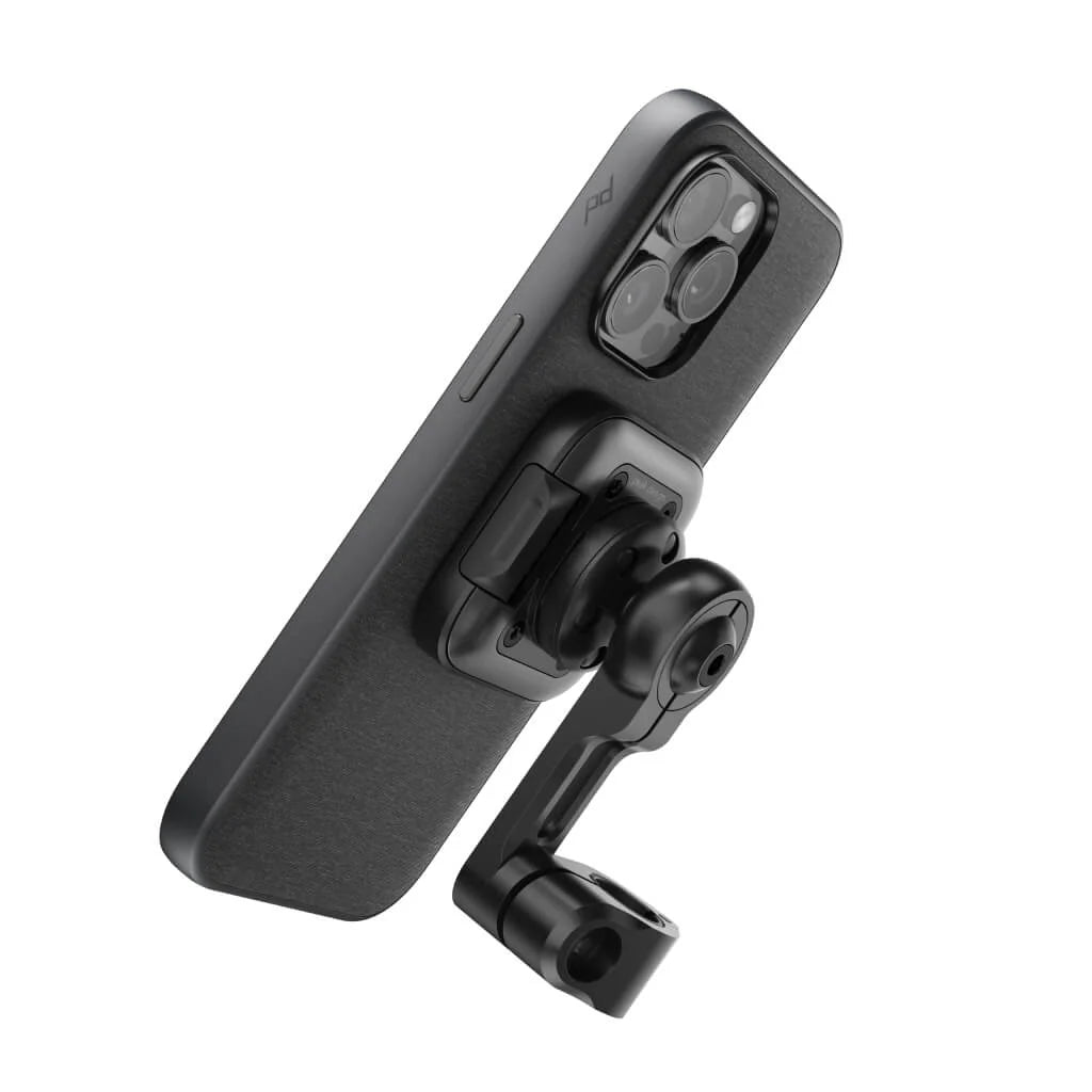 Peak Design Mobile Motorcycle Bar Mount V2 (Black) - PD-M-MM-AB-BK-2