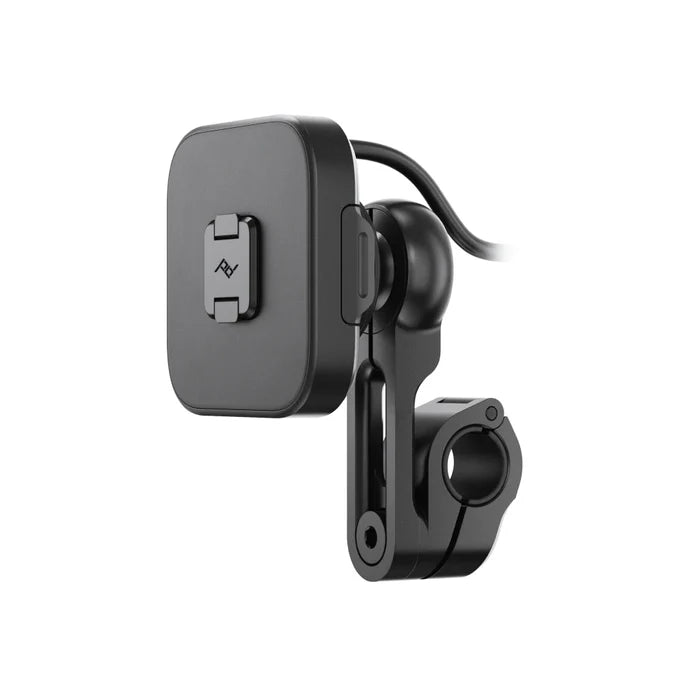 Peak Design Motorcycle Mirror Mount Qi2 Charging (Black) - PD-M-MM-AK-BK-1