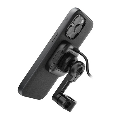 Peak Design Motorcycle Mirror Mount Qi2 Charging (Black) - PD-M-MM-AK-BK-1