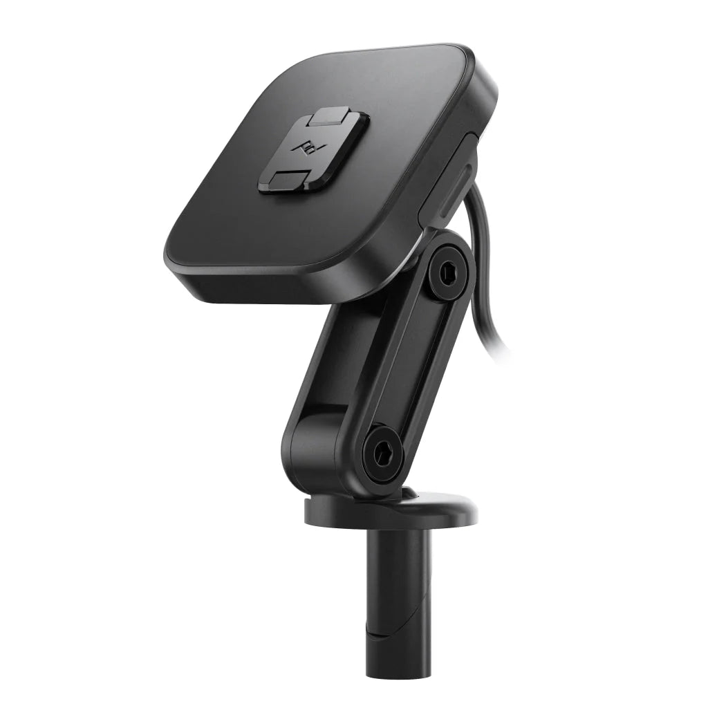 Peak Design Motorcycle Stem Mount Qi2 (Black) - PD-M-MM-AH-BK-1