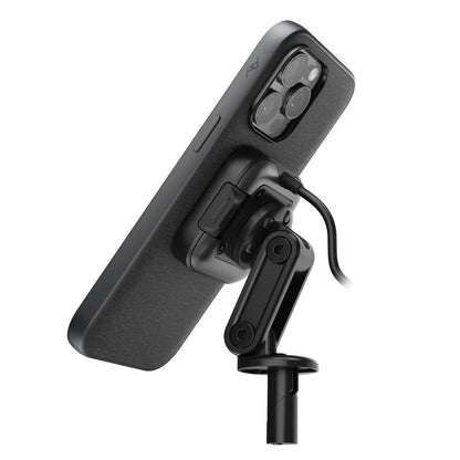 Peak Design Motorcycle Stem Mount Qi2 (Black) - PD-M-MM-AH-BK-1