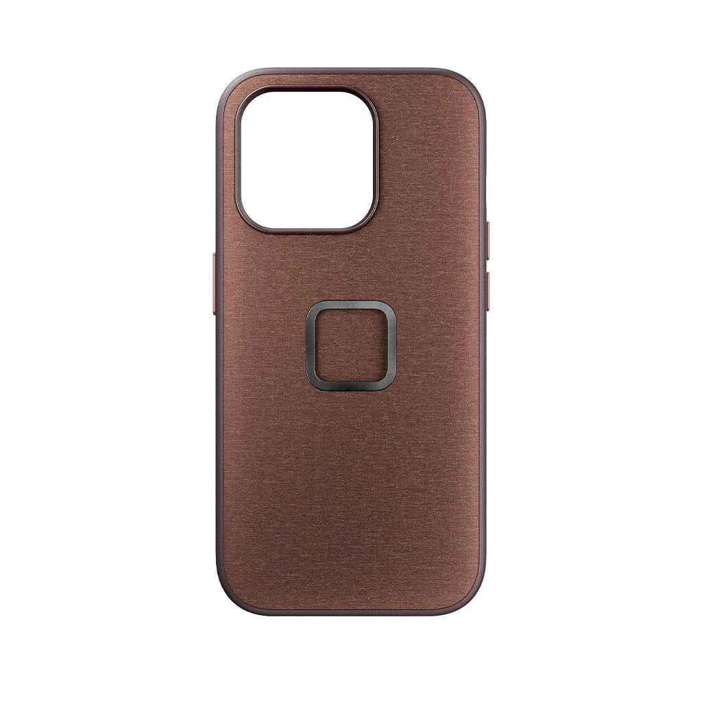 Peak Design Redwood Moblie Everyday Case for iPhone 15 Pro - PD-M-MC-BK-RD-1