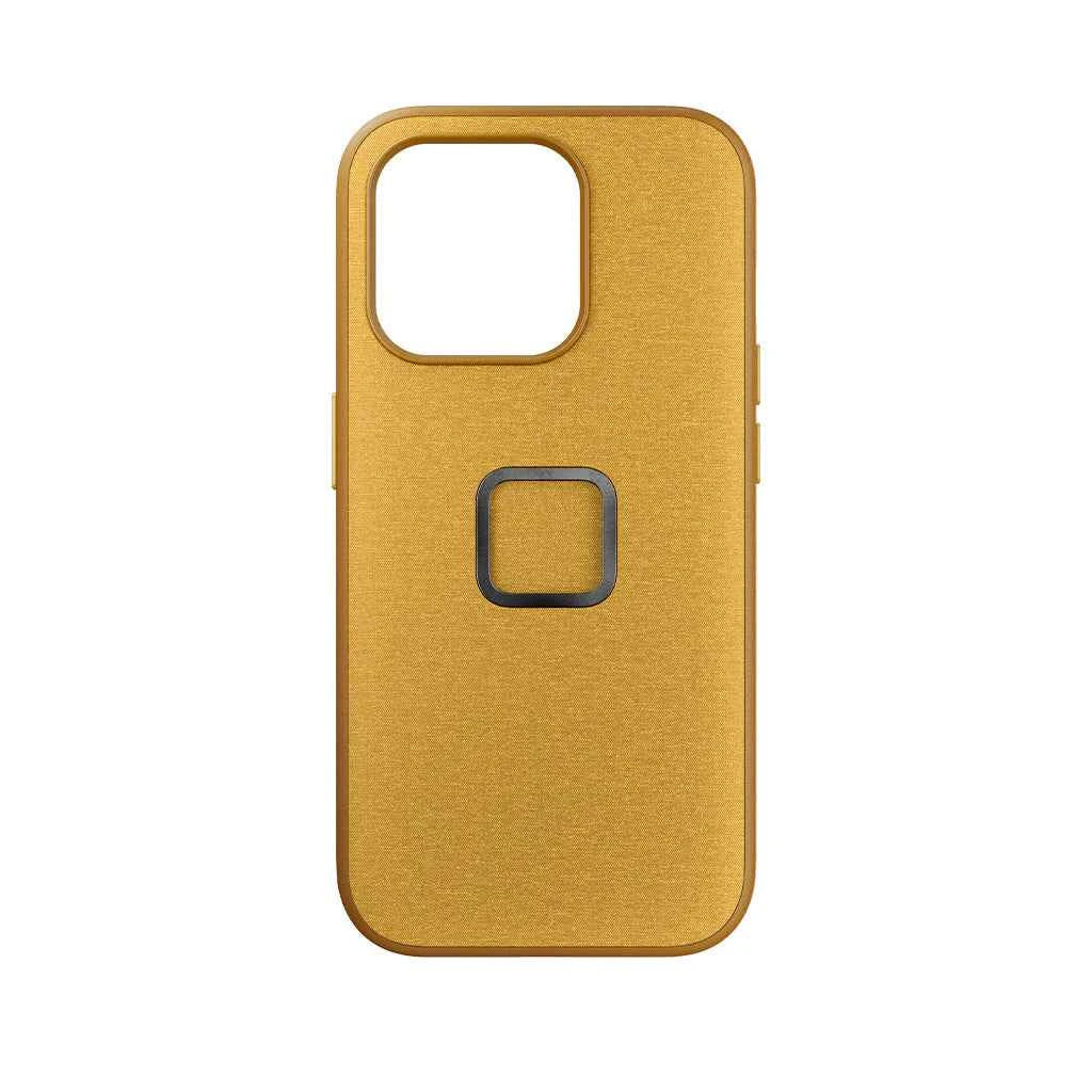 Peak Design Sun Yellow Moblie Everyday Case for iPhone 15 Pro (PD-M-MC-BK-SN-1)