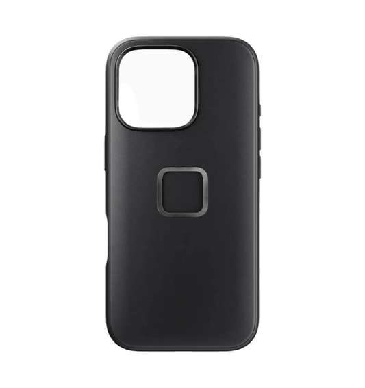 Peak Design iPhone 16 Pro Everyday Clarino Phone Case (Black) - PD-M-MC-BU-BK-1