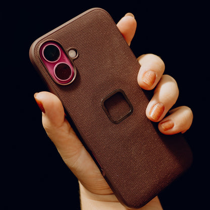 Peak Design iPhone 16 plus Everyday Fabric Phone Case (Eclipse) - PD-M-MC-BT-EP-1