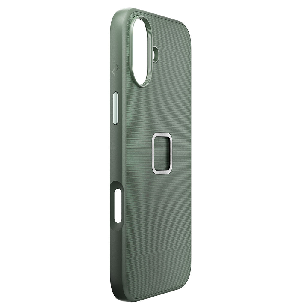 Peak Design iPhone 16 plus Everyday Fabric Phone Case (Sage) - PD-M-MC-BT-SG-1