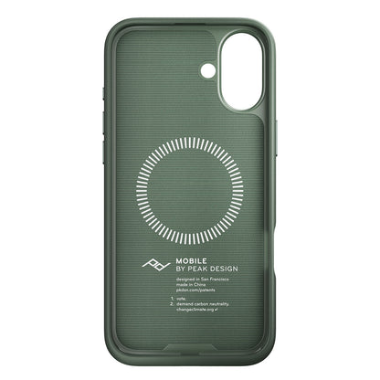 Peak Design iPhone 16 plus Everyday Fabric Phone Case (Sage) - PD-M-MC-BT-SG-1