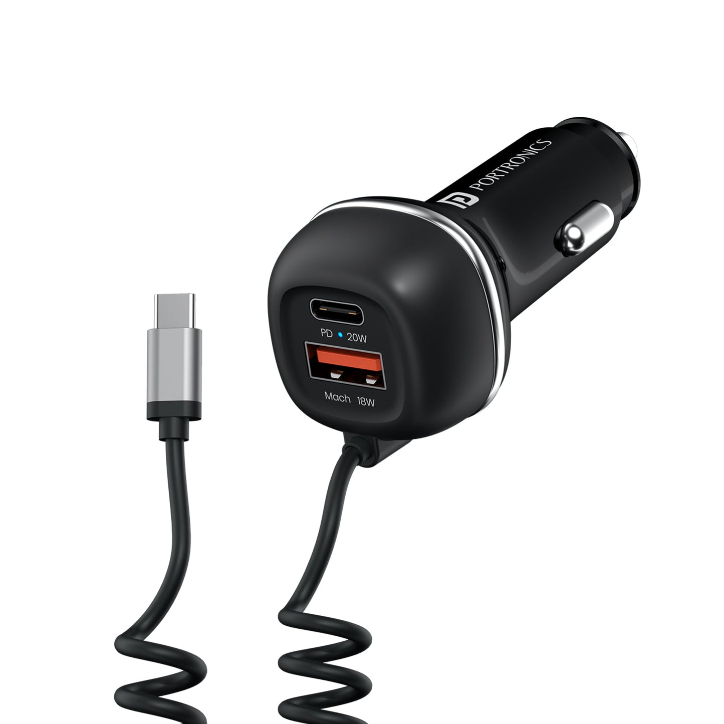 Portronics Car Power 1C (Car Charger) - POR 1873