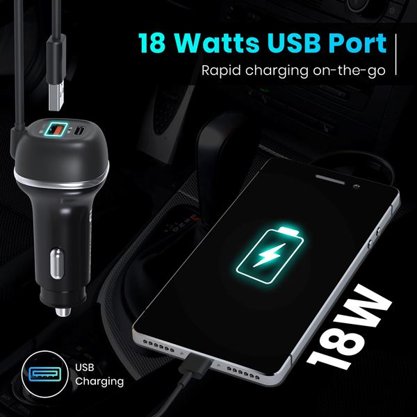 Portronics Car Power 1C (Car Charger) - POR 1873