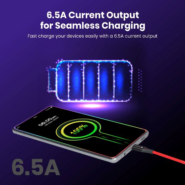 Portronics-Konnect Dash 2 USB T Typre C Cable (POR 1661)