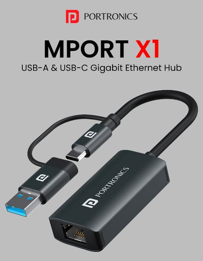 Portronics-Mport X1-Black (POR 2041)