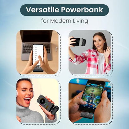 Portronics-Power Pebble 5000 Mah-Black (POR 2262)