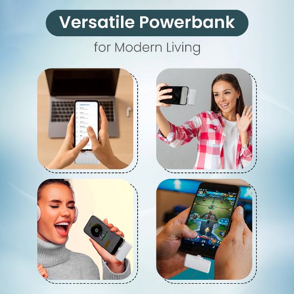 Portronics-Power Pebble 5000 Mah-White (POR 2262)