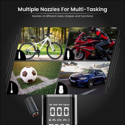 Portronics-Vayu 2.0 Tyre Inflator (POR 2319)