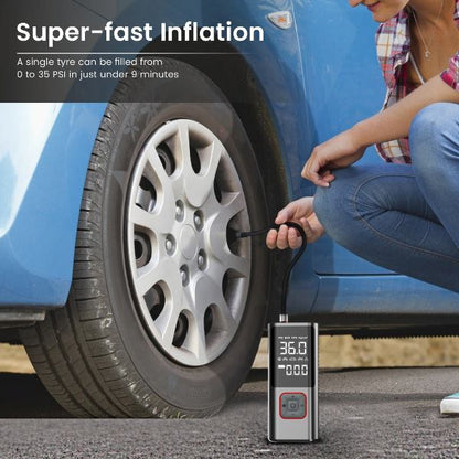 Portronics-Vayu 2.0 Tyre Inflator (POR 2319)
