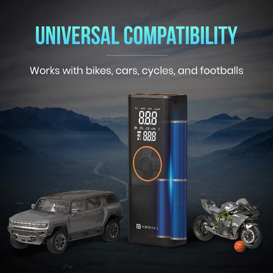 Portronics Vayu 4.0 Tyre Inflator