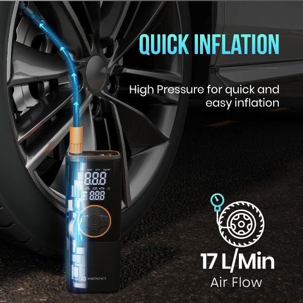 Portronics Vayu 4.0 - 2 x 2000 mAh Battery