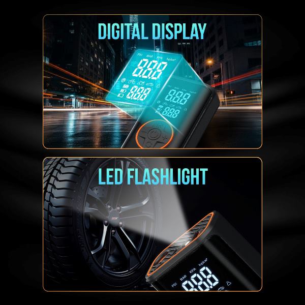 Portronics Vayu 4.0 Tyre Inflator