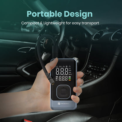Portronics Vayu 8.0 Tyre Inflator