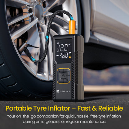 Portronics Vayu 9.0 Tyre Inflator