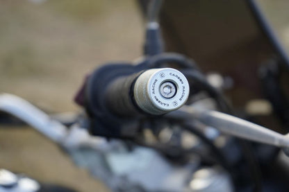 Carbon Racing Aluminum Bar End Slider for Honda CB 350 Highness and CB 350 RS (2024) - Mirror Polish - Riders Junction