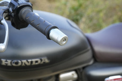 Premium CNC bar end mirror polish honda cb 350