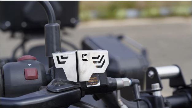 Premium Front Brake Reservoir Protector for HIMALAYAN 450 - SS - Carbon Racing