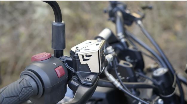 Premium Front Brake Reservoir Protector for HIMALAYAN 450 - SS - Carbon Racing