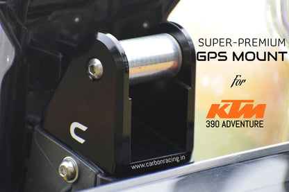 Premium GPS Mount for 390 Adventure - Carbon Racing - Riders Junction