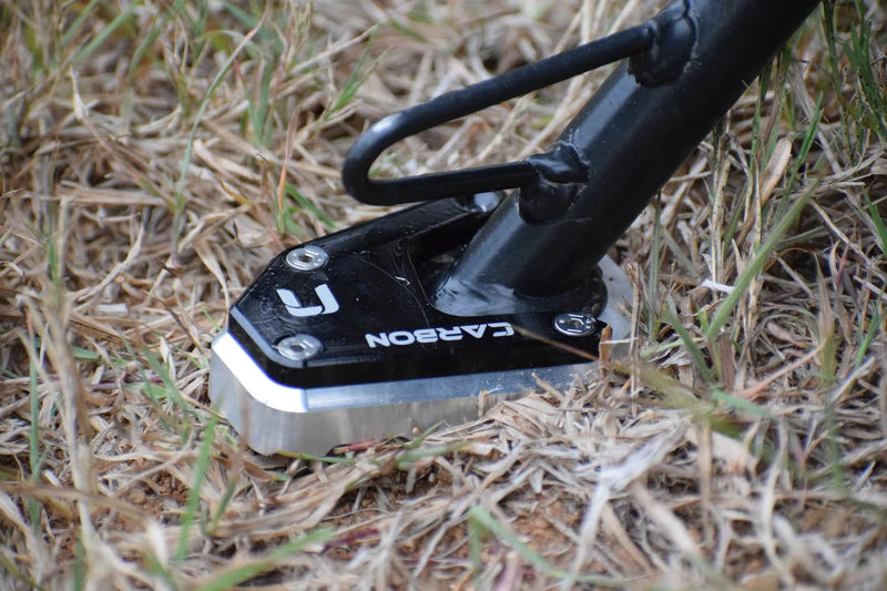 Premium Kickstand Extender for KTM 390 Adventure - Carbon Racing - Riders Junction