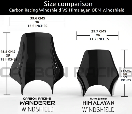 Premium Windshield for Royal Enfield Interceptor 650 V2 (Version 2) - Riders Junction