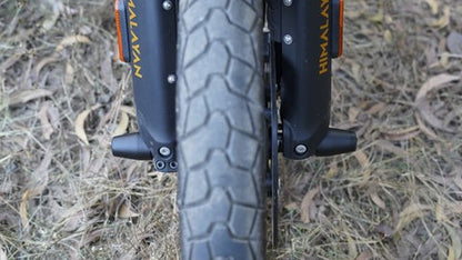 Premium aluminium fork sliders for himalayan 450 black