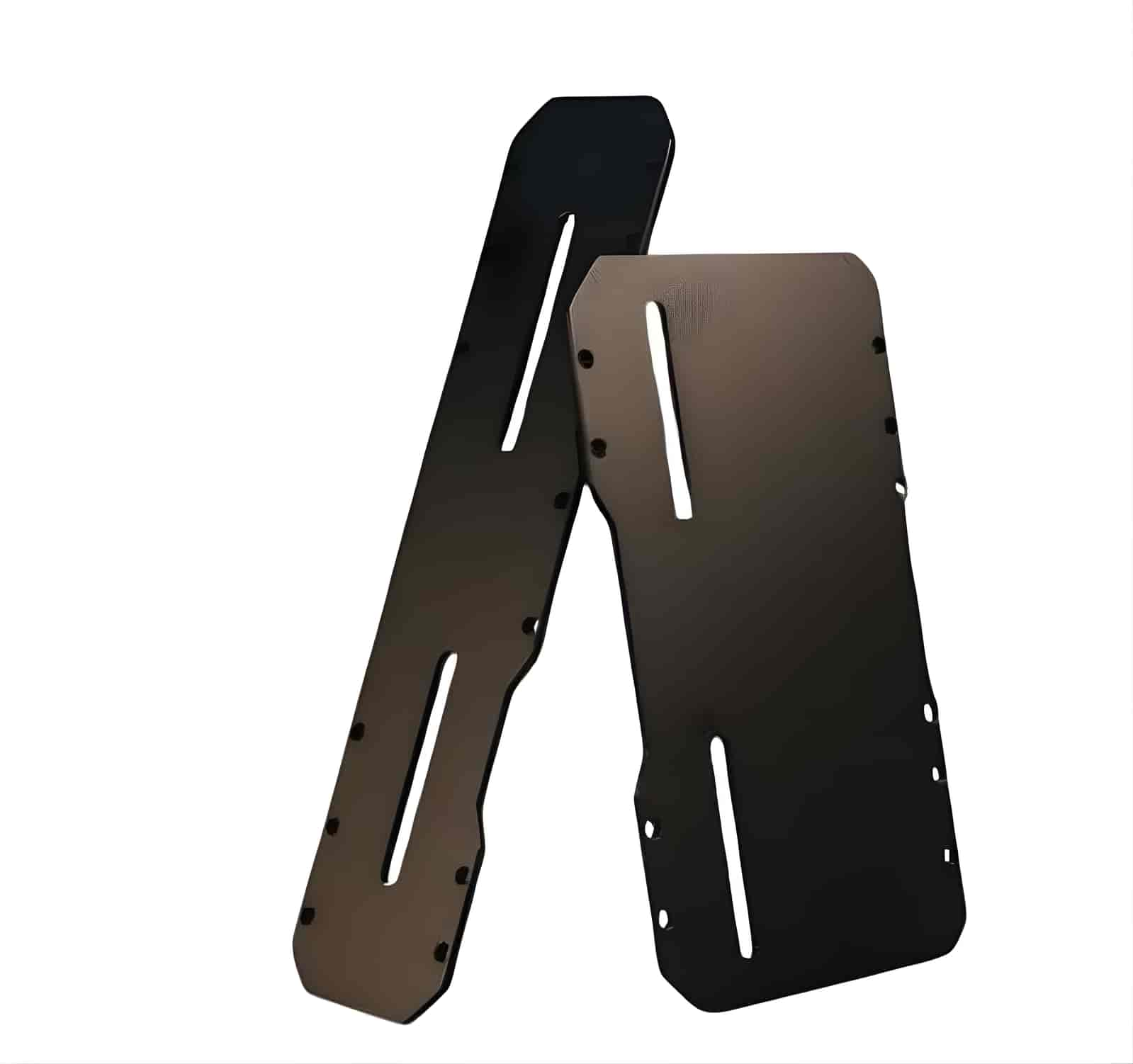 Premium Universal CNC Aluminum Motorcycle License Plate Holder / Frame - Anodized Finish (BLACK)