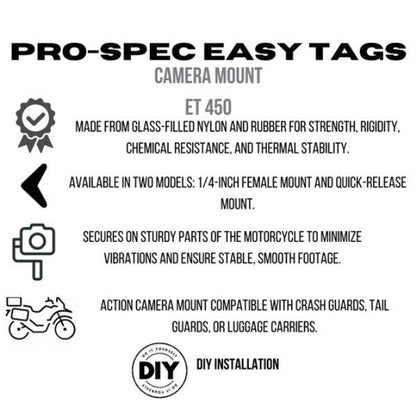 Pro-Spec Easy Tags Aux Mount With Base Mount - ET 460 BM 41619 S1