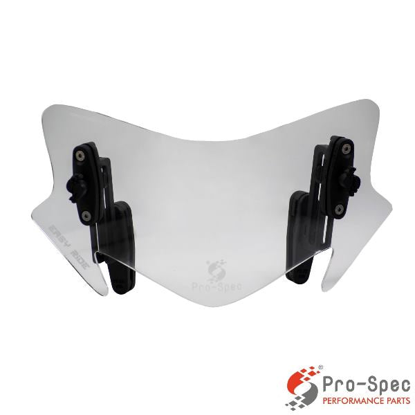 Pro-spec Easy Ride Windshield Extender Clip-on for Kawasaki Versys 300 - ER750
