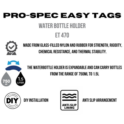 Pro-Spec Easy Tag Base Mount with Bottle Holder for Avenger Cruise 220 – ET 470 BM