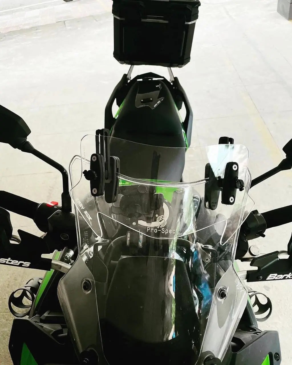 Pro-spec Easy Ride Windshield Extender Clip-on for Bajaj Dominar 400 - ER 790
