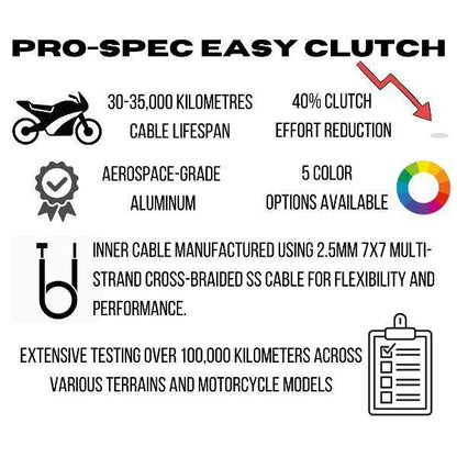 Pro-spec Easy Clutch for Royal Enfield Meteor - EC Pro - EC220 - Riders Junction