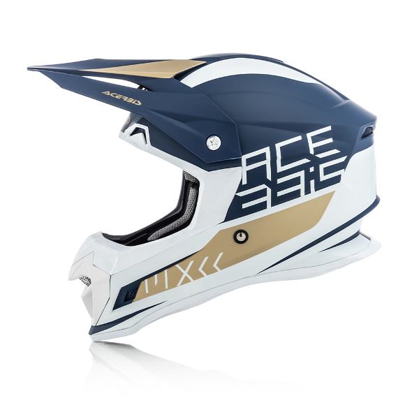 Acerbis Profile 4 Helmet - White/Blue