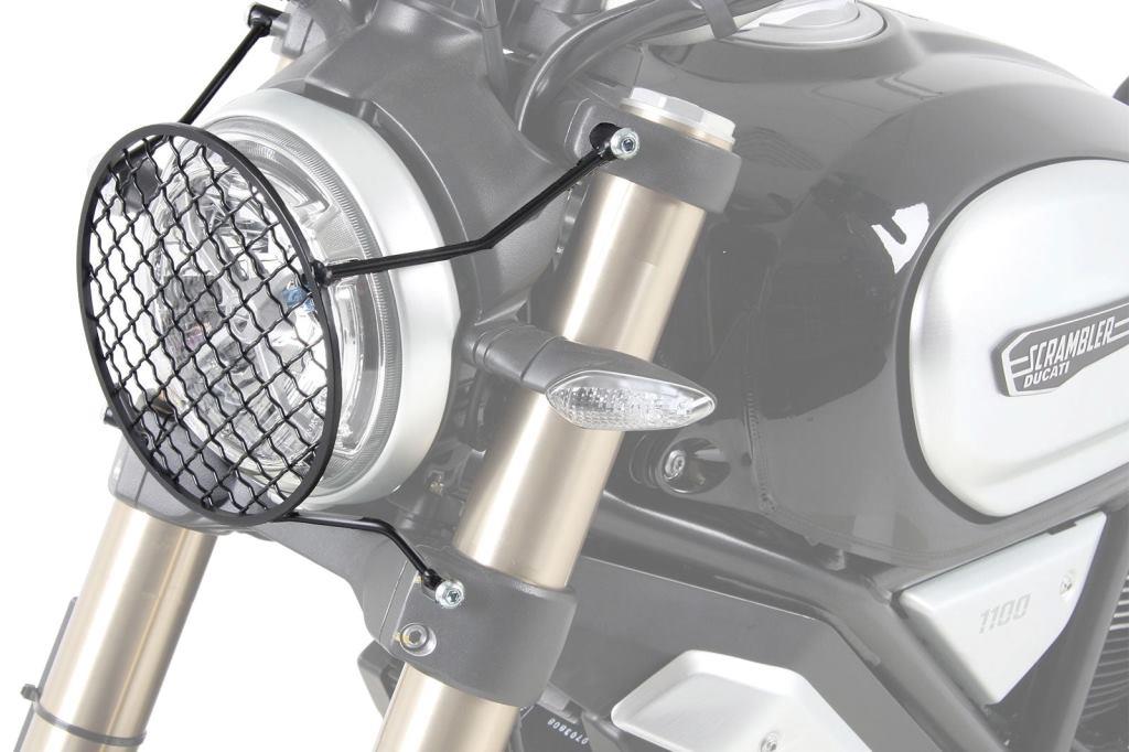 Protection Headlight Guard Metal Ducati Scrambler 1100 - Hepco Becker - 7007566 00 01