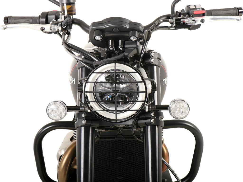 Protection Headlight Guard Triumph scrambler 1200 XC - Hepco Becker - 7007587 00 01