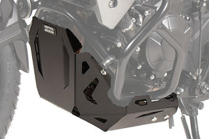 Protection Skid Plate Honda Transalp XL 750 Black/Silver - Hepco Becker - 8109539 00 01/8109539 00 12