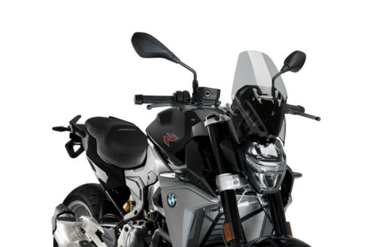 Puig - Windscreen for BMW F900R (2020+) - Light Smoke - Riders Junction