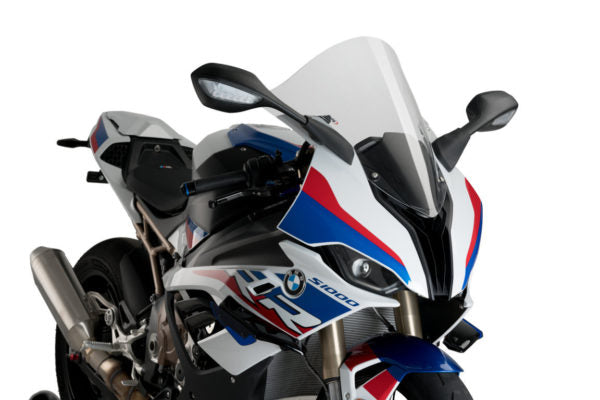 Puig - Windscreen for BMW S1000rr R-Racer (2019+) - Clear - Riders Junction