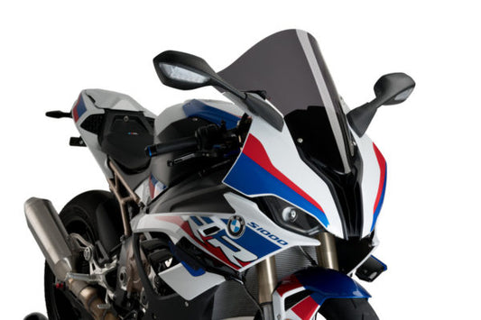 Puig - Windscreen for BMW S1000rr R-Racer (2019+) - Dark Smoke - Riders Junction